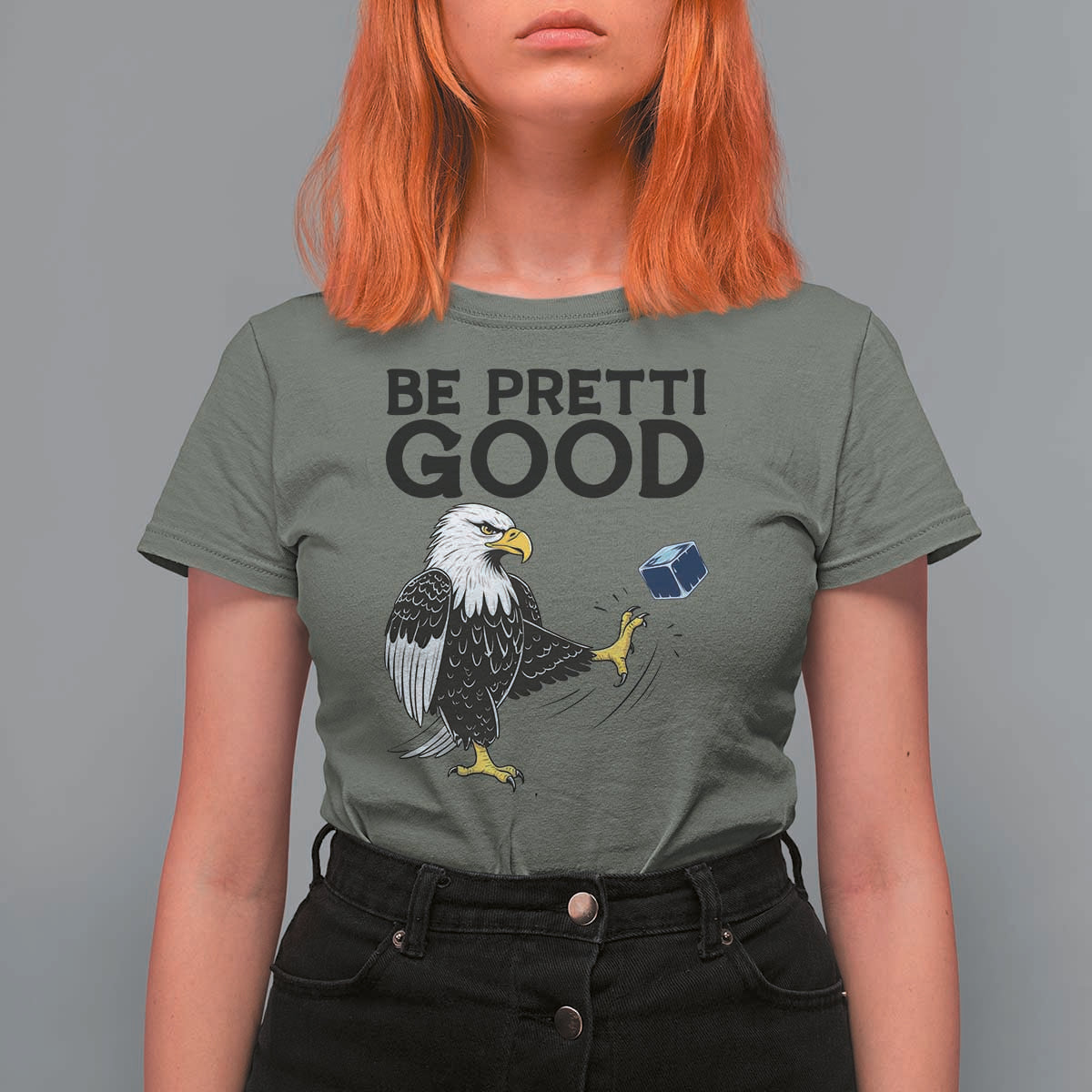 American Eagle Be Pretti Good T Shirt For Women Minneapolis Support Gift