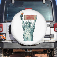 Stand With Minneapolis Spare Tire Cover Statue Of Liberty Torch Justice Support