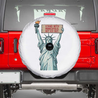 Stand With Minneapolis Spare Tire Cover Statue Of Liberty Torch Justice Support