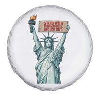 Stand With Minneapolis Spare Tire Cover Statue Of Liberty Torch Justice Support