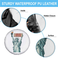 Stand With Minneapolis Spare Tire Cover Statue Of Liberty Torch Justice Support