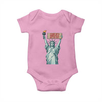 Stand With Minneapolis Baby Onesie Statue Of Liberty Torch Justice Support