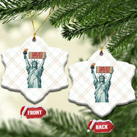 Stand With Minneapolis Ceramic Ornament Statue Of Liberty Torch Justice Support