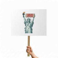 Stand With Minneapolis Protest Sign Statue Of Liberty Torch Justice Support