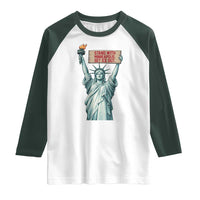 Stand With Minneapolis Raglan Shirt Statue Of Liberty Torch Justice Support