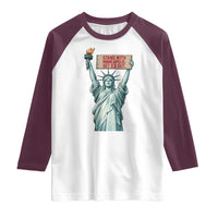 Stand With Minneapolis Raglan Shirt Statue Of Liberty Torch Justice Support