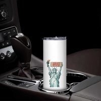 Stand With Minneapolis Skinny Tumbler Statue Of Liberty Torch Justice Support