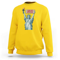 Stand With Minneapolis Sweatshirt Statue Of Liberty Torch Justice Support