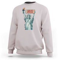 Stand With Minneapolis Sweatshirt Statue Of Liberty Torch Justice Support