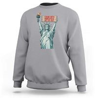 Stand With Minneapolis Sweatshirt Statue Of Liberty Torch Justice Support