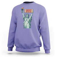 Stand With Minneapolis Sweatshirt Statue Of Liberty Torch Justice Support