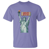 Stand With Minneapolis T Shirt Statue Of Liberty Torch Justice Support