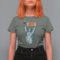 Stand With Minneapolis T Shirt For Women Statue Of Liberty Torch Justice Support