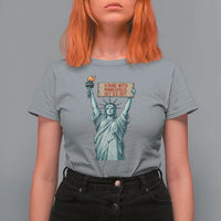 Stand With Minneapolis T Shirt For Women Statue Of Liberty Torch Justice Support