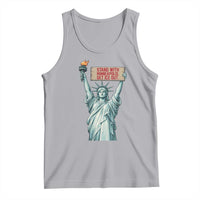 Stand With Minneapolis Tank Top Statue Of Liberty Torch Justice Support