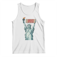 Stand With Minneapolis Tank Top Statue Of Liberty Torch Justice Support