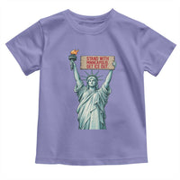 Stand With Minneapolis Toddler T Shirt Statue Of Liberty Torch Justice Support