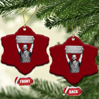 Stand With Minneapolis Ceramic Ornament Alex Pretti Memorial ICU Nurse Support
