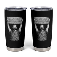 Stand With Minneapolis Tumbler Cup Alex Pretti Memorial ICU Nurse Support