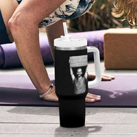 Stand With Minneapolis Tumbler With Handle Alex Pretti Memorial ICU Nurse Support