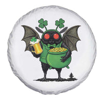 Funny Mothman Spare Tire Cover St Patricks Day Cryptid Gift