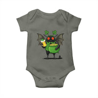 Funny Mothman Baby Onesie St Patricks Day Cryptid Gift