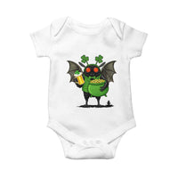 Funny Mothman Baby Onesie St Patricks Day Cryptid Gift