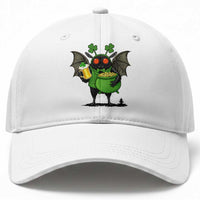 Funny Mothman Baseball Cap St Patricks Day Cryptid Gift