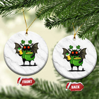 Funny Mothman Ceramic Ornament St Patricks Day Cryptid Gift