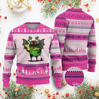 Funny Mothman Ugly Christmas Sweater St Patricks Day Cryptid Gift