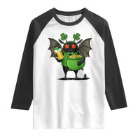 Funny Mothman Raglan Shirt St Patricks Day Cryptid Gift