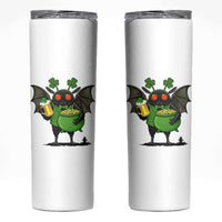 Funny Mothman Skinny Tumbler St Patricks Day Cryptid Gift
