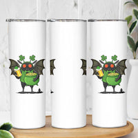 Funny Mothman Skinny Tumbler St Patricks Day Cryptid Gift
