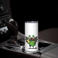 Funny Mothman Skinny Tumbler St Patricks Day Cryptid Gift