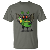 Funny Mothman T Shirt St Patricks Day Cryptid Gift