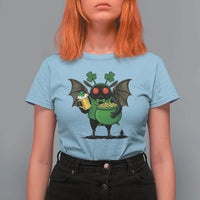 Funny Mothman T Shirt For Women St Patricks Day Cryptid Gift
