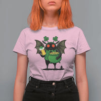 Funny Mothman T Shirt For Women St Patricks Day Cryptid Gift