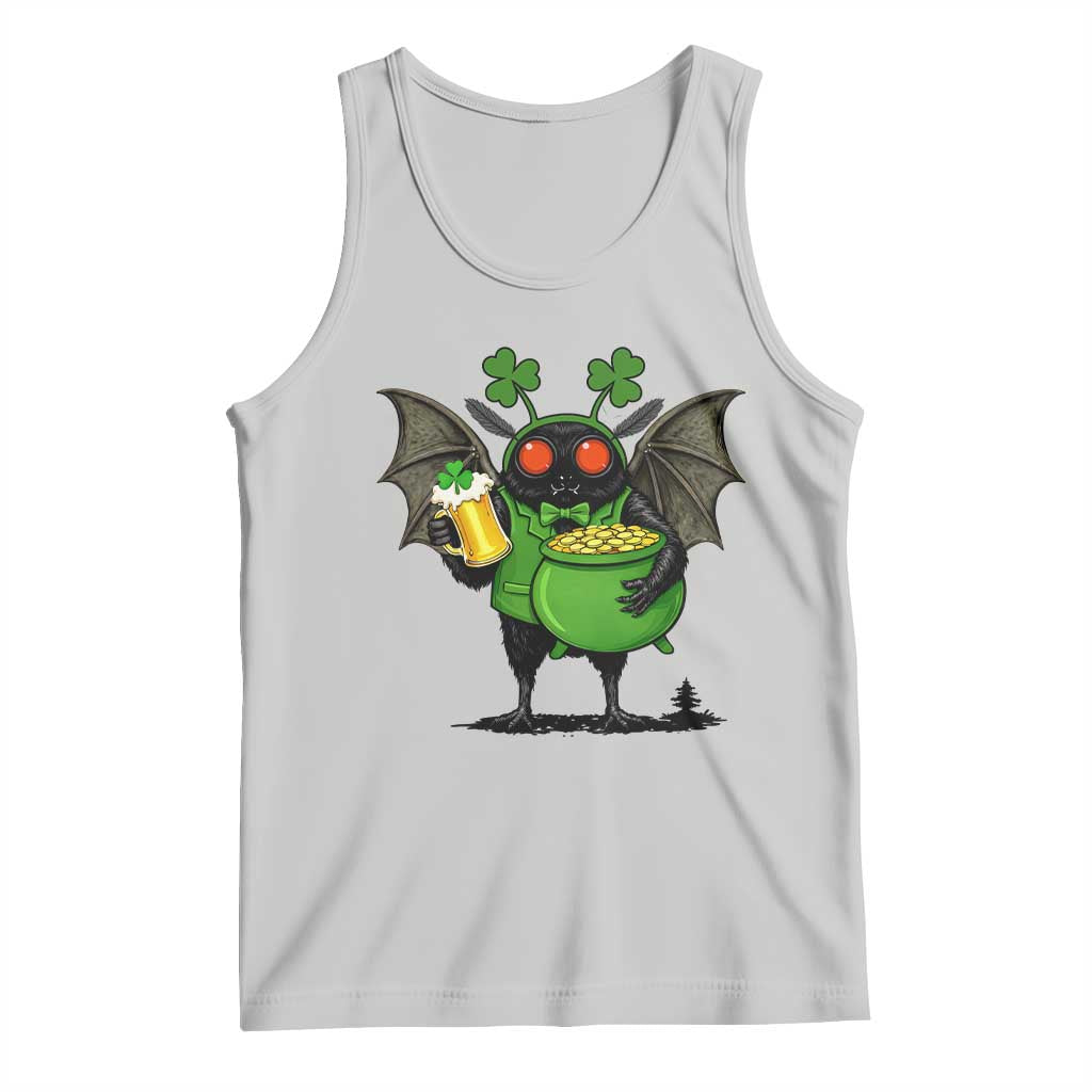 Funny Mothman Tank Top St Patricks Day Cryptid Gift