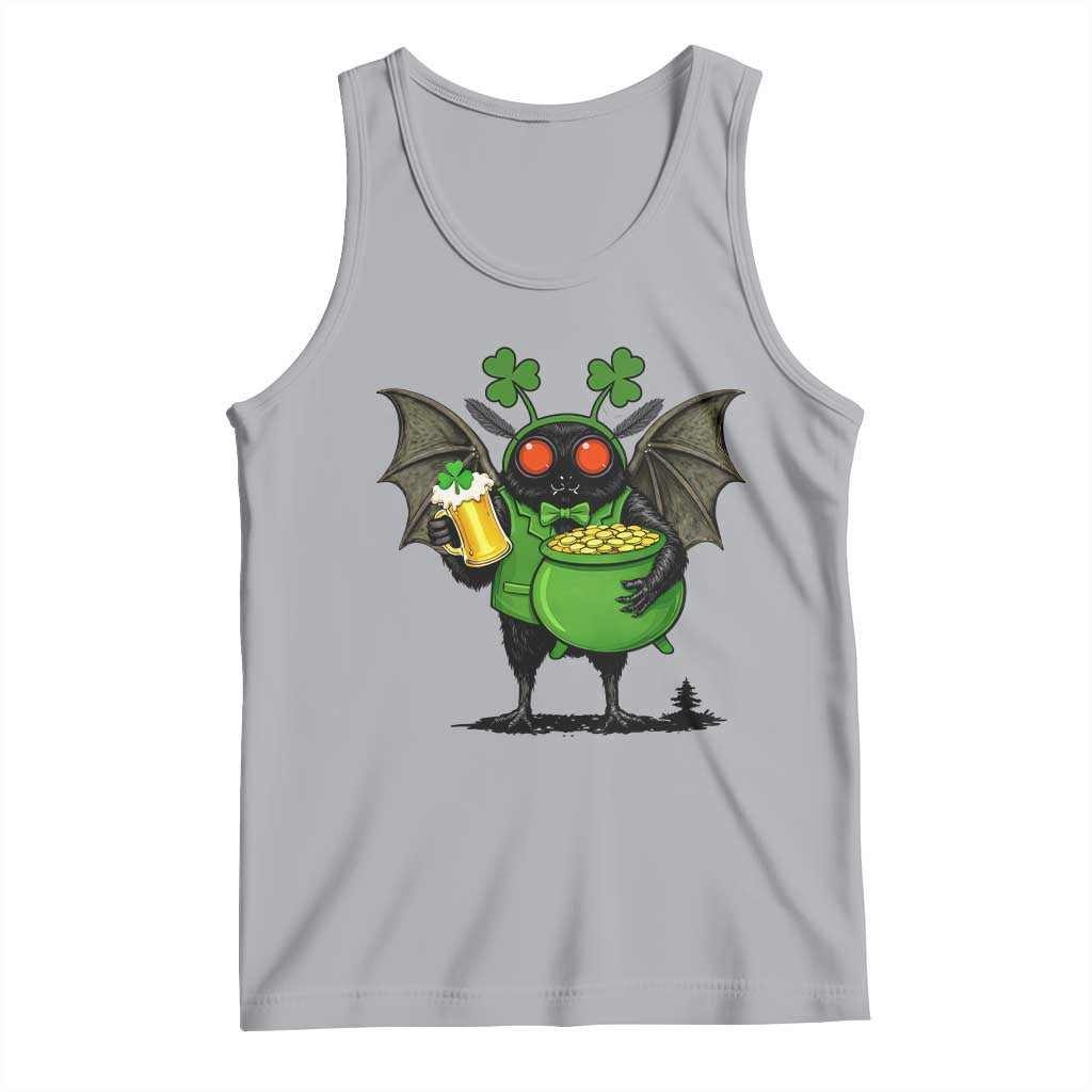 Funny Mothman Tank Top St Patricks Day Cryptid Gift