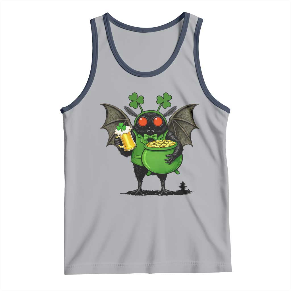Funny Mothman Tank Top St Patricks Day Cryptid Gift