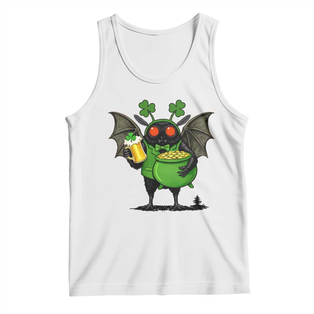 Funny Mothman Tank Top St Patricks Day Cryptid Gift