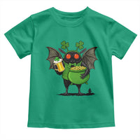 Funny Mothman Toddler T Shirt St Patricks Day Cryptid Gift