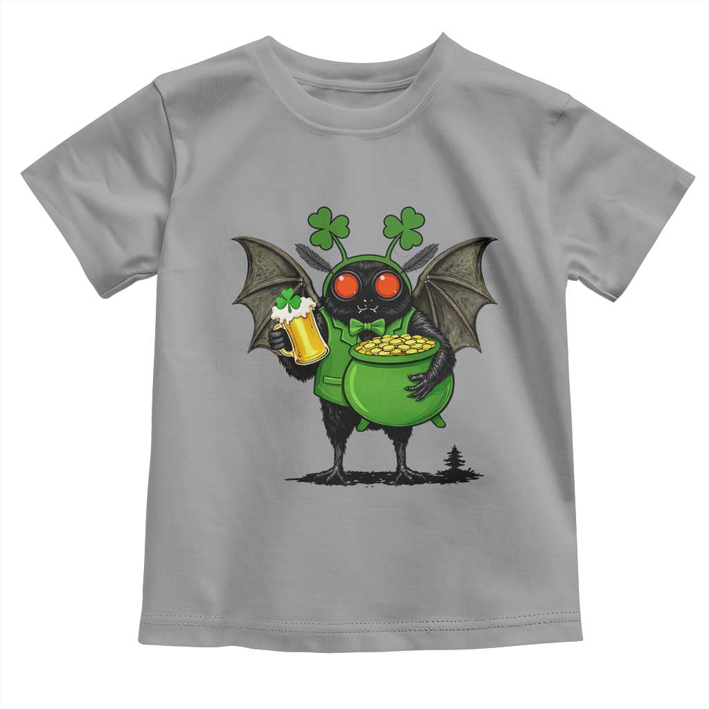 Funny Mothman Toddler T Shirt St Patricks Day Cryptid Gift
