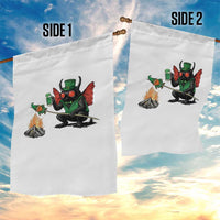 Funny Cryptid Mothman Garden Flag St Patricks Day Gift