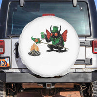 Funny Cryptid Mothman Spare Tire Cover St Patricks Day Gift