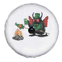 Funny Cryptid Mothman Spare Tire Cover St Patricks Day Gift