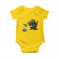 Funny Cryptid Mothman Baby Onesie St Patricks Day Gift