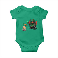 Funny Cryptid Mothman Baby Onesie St Patricks Day Gift
