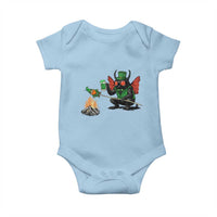 Funny Cryptid Mothman Baby Onesie St Patricks Day Gift