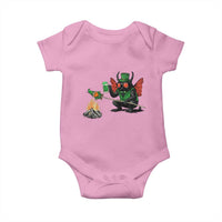 Funny Cryptid Mothman Baby Onesie St Patricks Day Gift